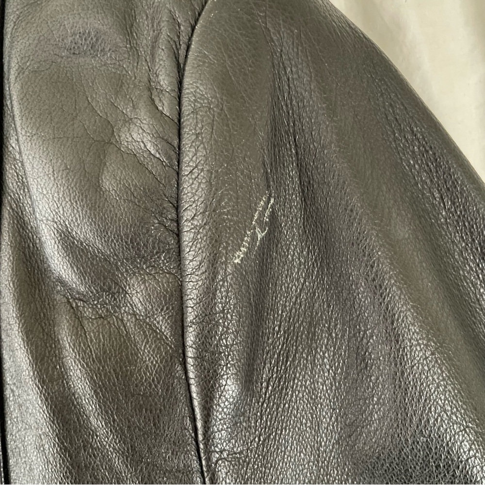 Wilson’s Leather Black Leather coat - Picture 6 of 8